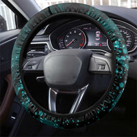 Cycologist Cycling Steering Wheel Cover Grunge Style - Wonder Print Shop