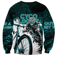 Cycologist Cycling Sweatshirt Grunge Style - Wonder Print Shop