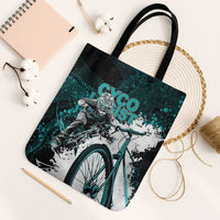 Cycologist Cycling Tote Bag Grunge Style - Wonder Print Shop