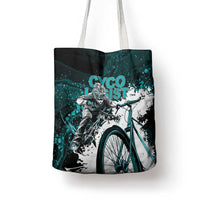 Cycologist Cycling Tote Bag Grunge Style - Wonder Print Shop