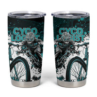 Cycologist Cycling Tumbler Cup Grunge Style - Wonder Print Shop