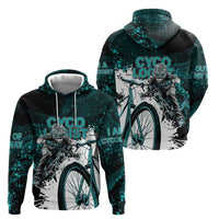 Cycologist Cycling Zip Hoodie Grunge Style - Wonder Print Shop