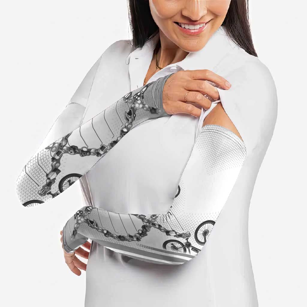 Cycling Arm Sleeves Its In My DNA - Wonder Print Shop