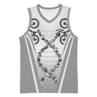 Cycling Basketball Jersey Its In My DNA - Wonder Print Shop