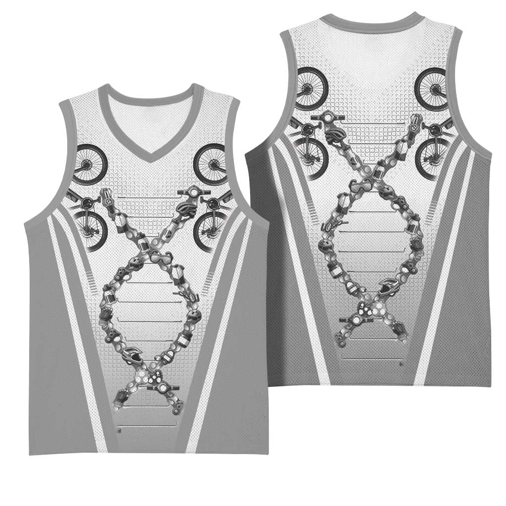 Cycling Basketball Jersey Its In My DNA - Wonder Print Shop