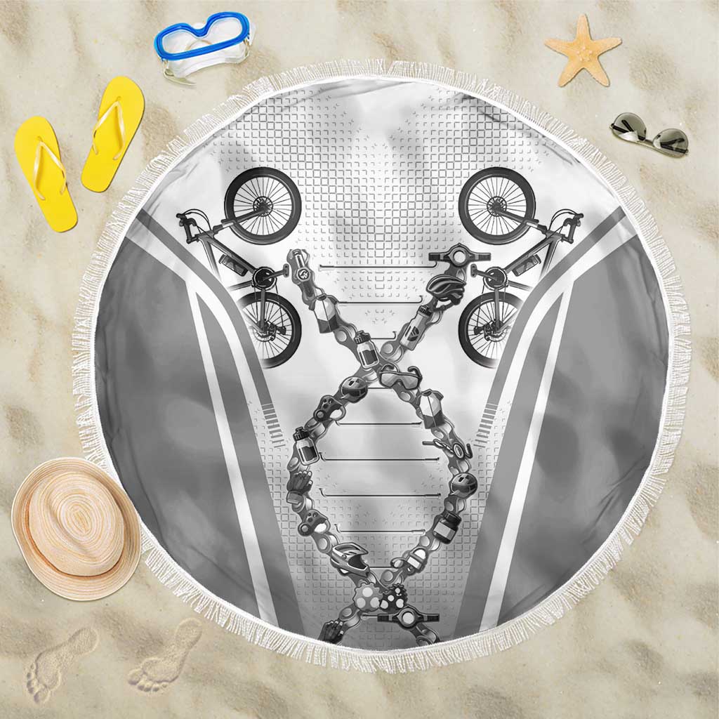 Personalized Cycling Beach Blanket Its In My DNA - Wonder Print Shop