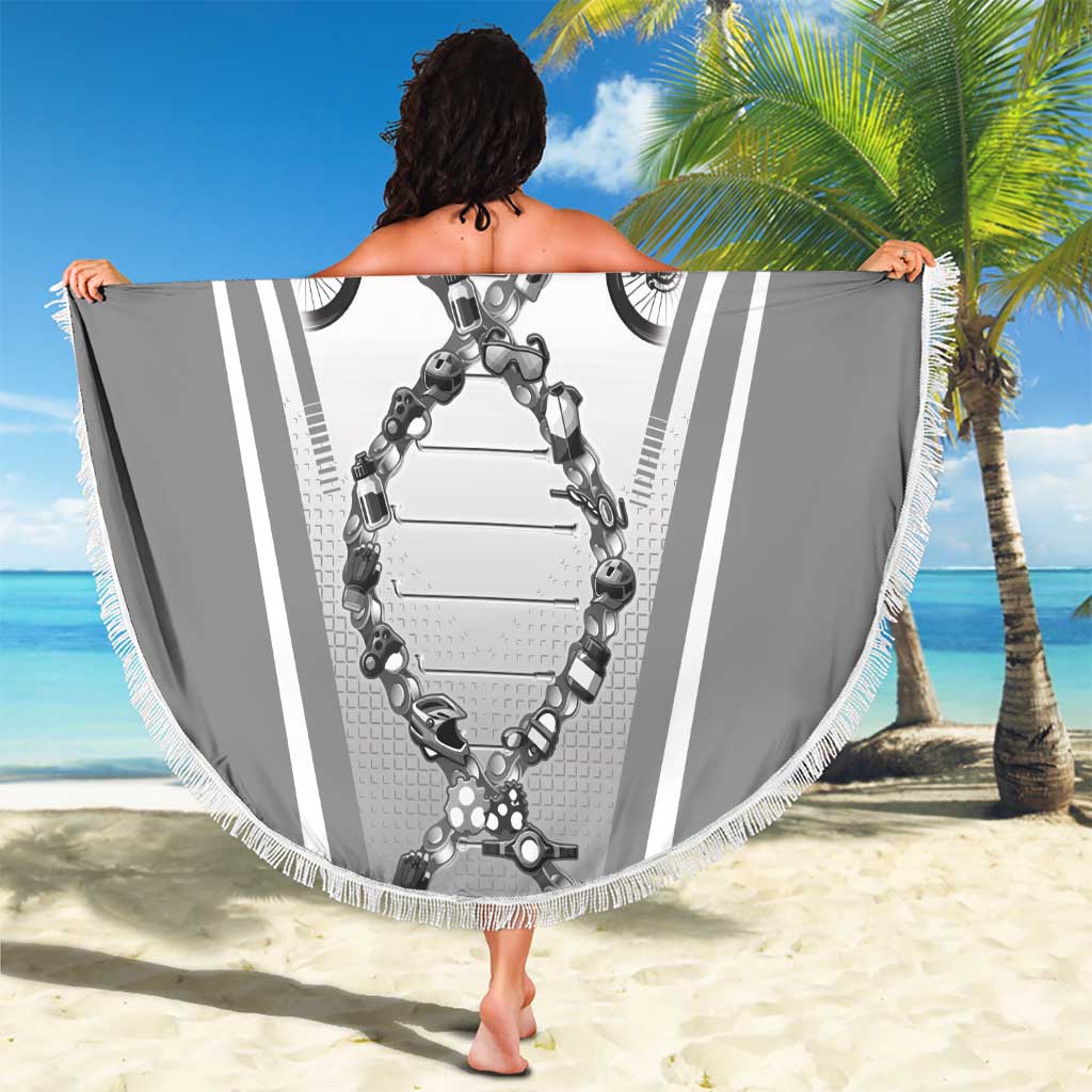 Personalized Cycling Beach Blanket Its In My DNA - Wonder Print Shop