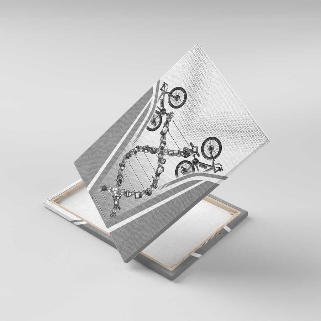 Personalized Cycling Canvas Wall Art Its In My DNA - Wonder Print Shop