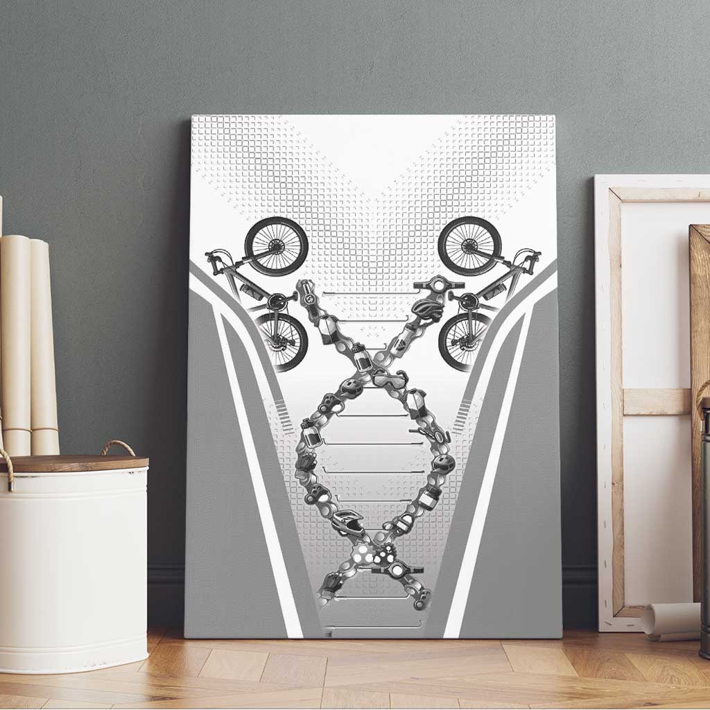 Personalized Cycling Canvas Wall Art Its In My DNA - Wonder Print Shop