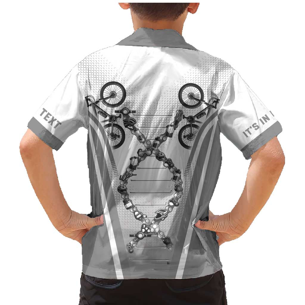 Personalized Cycling Family Matching Mermaid Dress and Hawaiian Shirt Its In My DNA - Wonder Print Shop