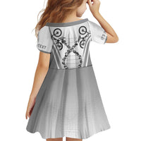 Personalized Cycling Family Matching Off Shoulder Short Dress and Hawaiian Shirt Its In My DNA - Wonder Print Shop