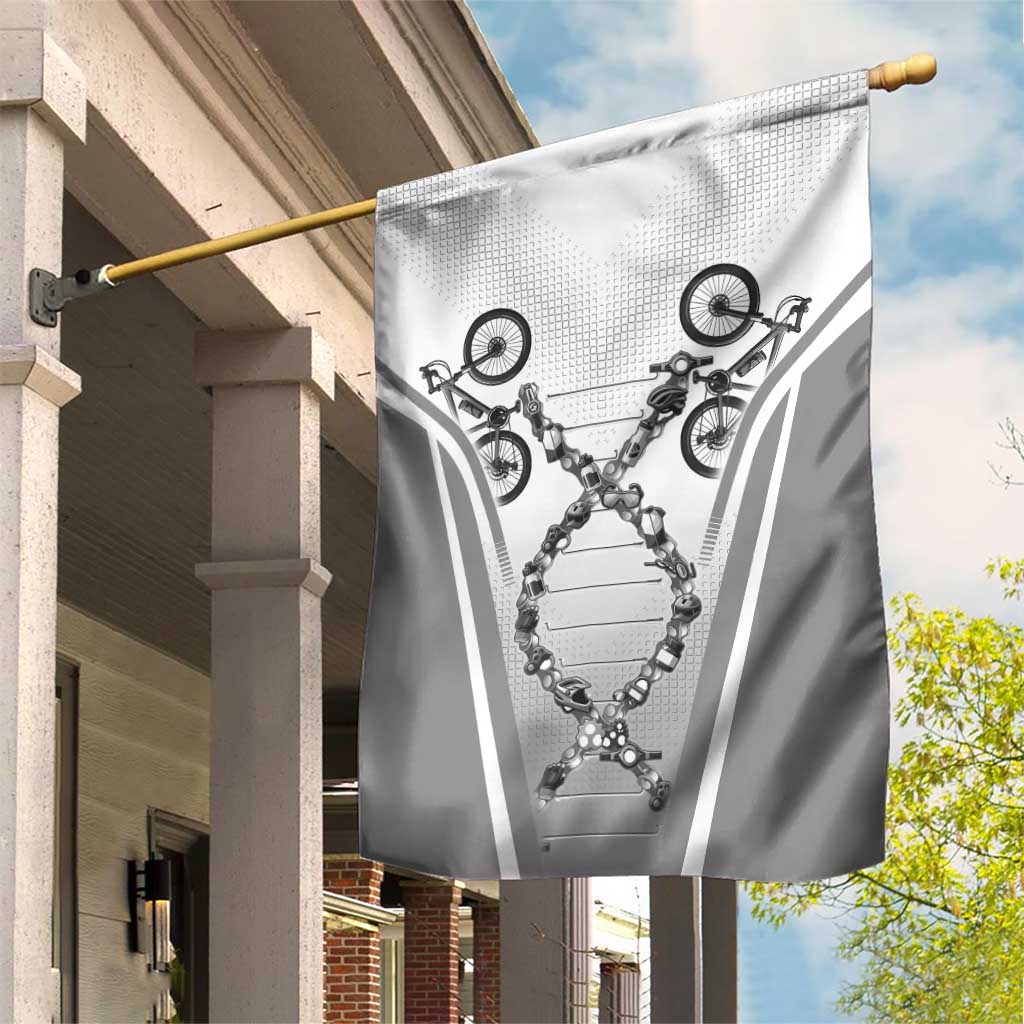 Personalized Cycling Garden Flag Its In My DNA - Wonder Print Shop
