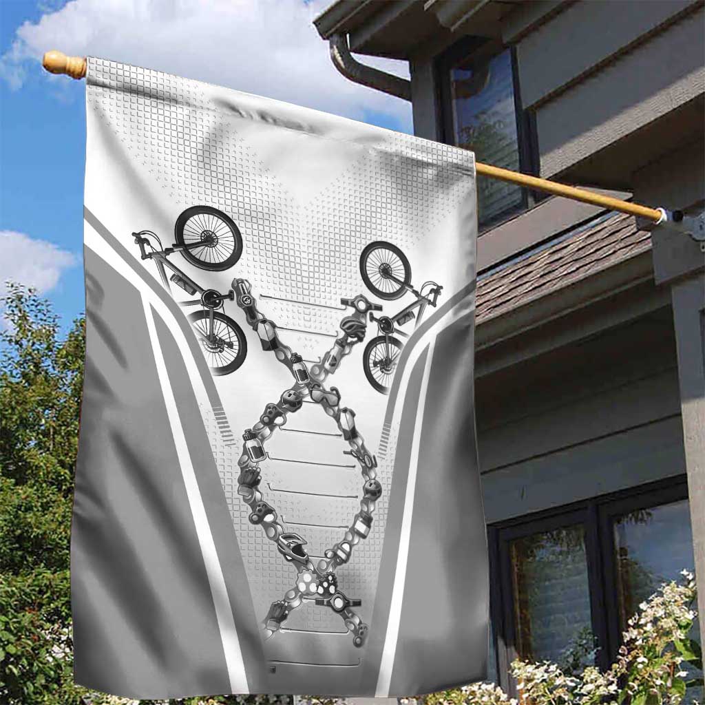 Personalized Cycling Garden Flag Its In My DNA - Wonder Print Shop