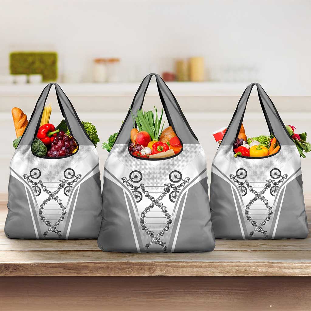 Personalized Cycling Grocery Bag Its In My DNA - Wonder Print Shop