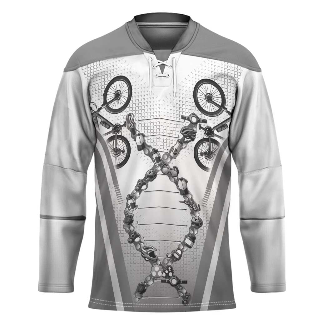Cycling Hockey Jersey Its In My DNA - Wonder Print Shop