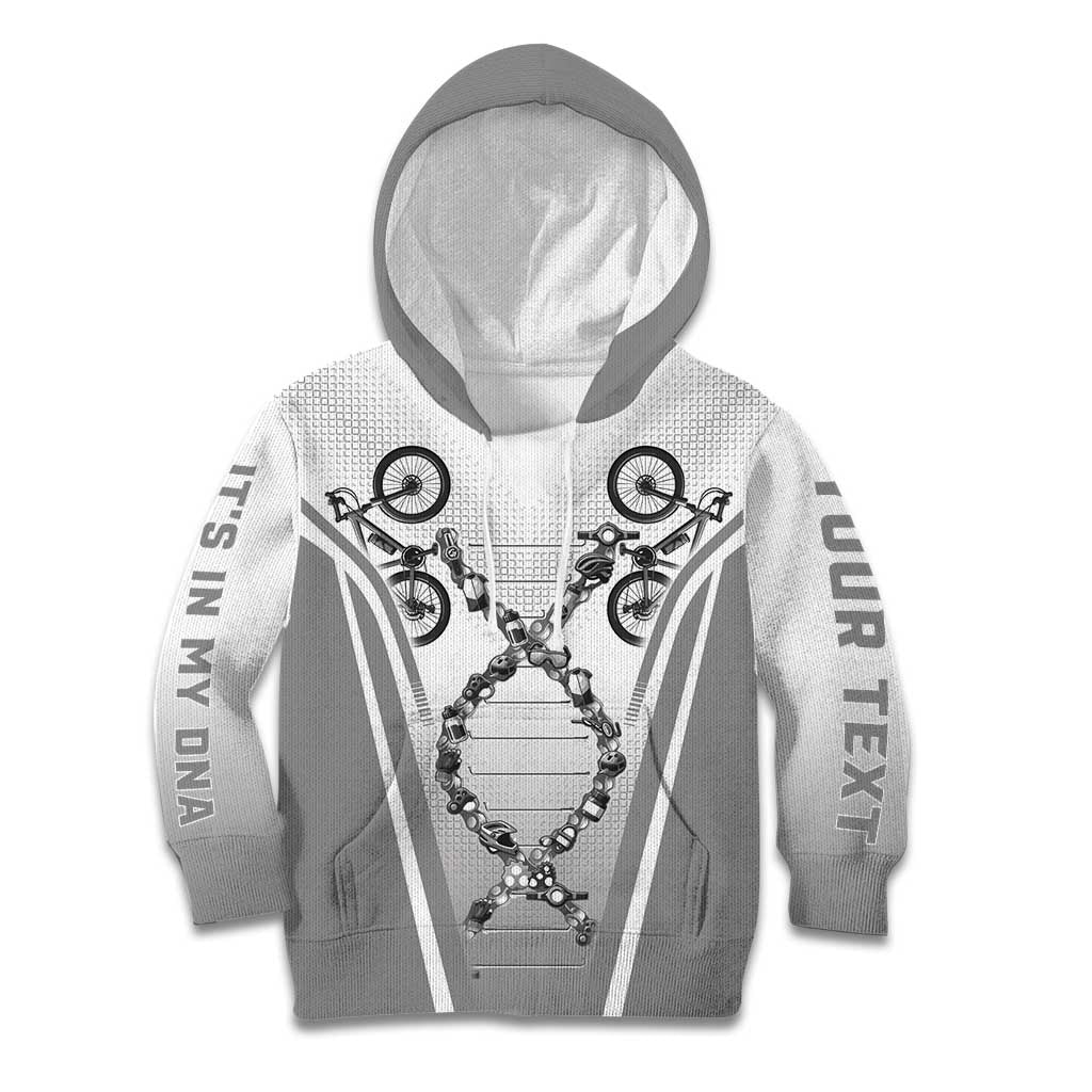 Personalized Cycling Kid Hoodie Its In My DNA - Wonder Print Shop