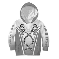 Personalized Cycling Kid Hoodie Its In My DNA - Wonder Print Shop