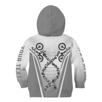 Personalized Cycling Kid Hoodie Its In My DNA - Wonder Print Shop