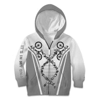 Personalized Cycling Kid Hoodie Its In My DNA - Wonder Print Shop