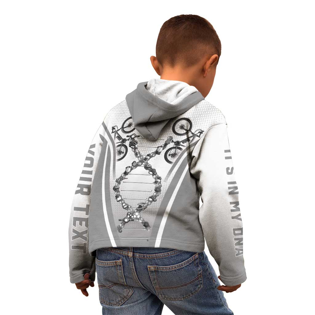 Personalized Cycling Kid Hoodie Its In My DNA - Wonder Print Shop