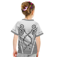 Personalized Cycling Kid T Shirt Its In My DNA - Wonder Print Shop