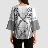 Cycling Kimono Sleeve Blouse Its In My DNA - Wonder Print Shop