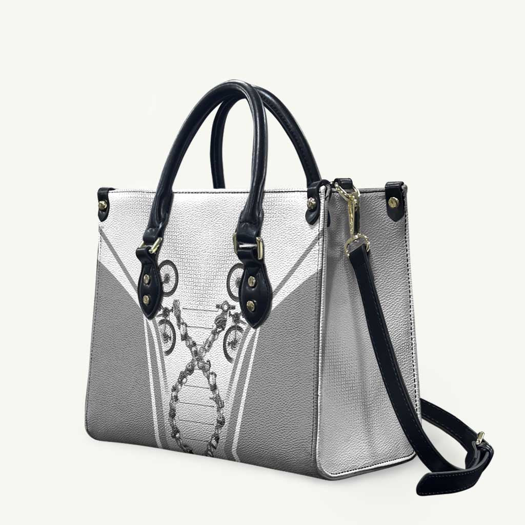 Cycling Leather Bag Its In My DNA - Wonder Print Shop