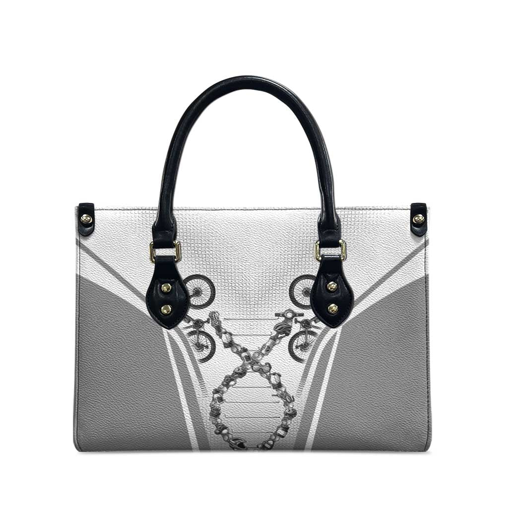 Cycling Leather Bag Its In My DNA - Wonder Print Shop