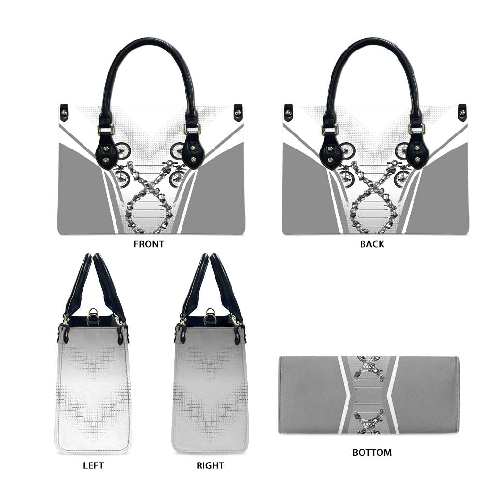 Cycling Leather Bag Its In My DNA - Wonder Print Shop