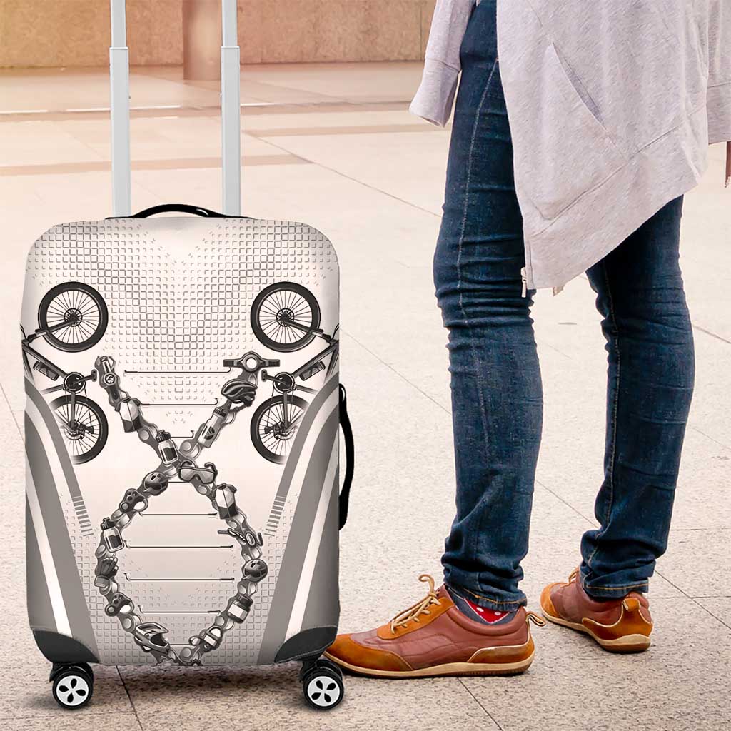 Personalized Cycling Luggage Cover Its In My DNA - Wonder Print Shop