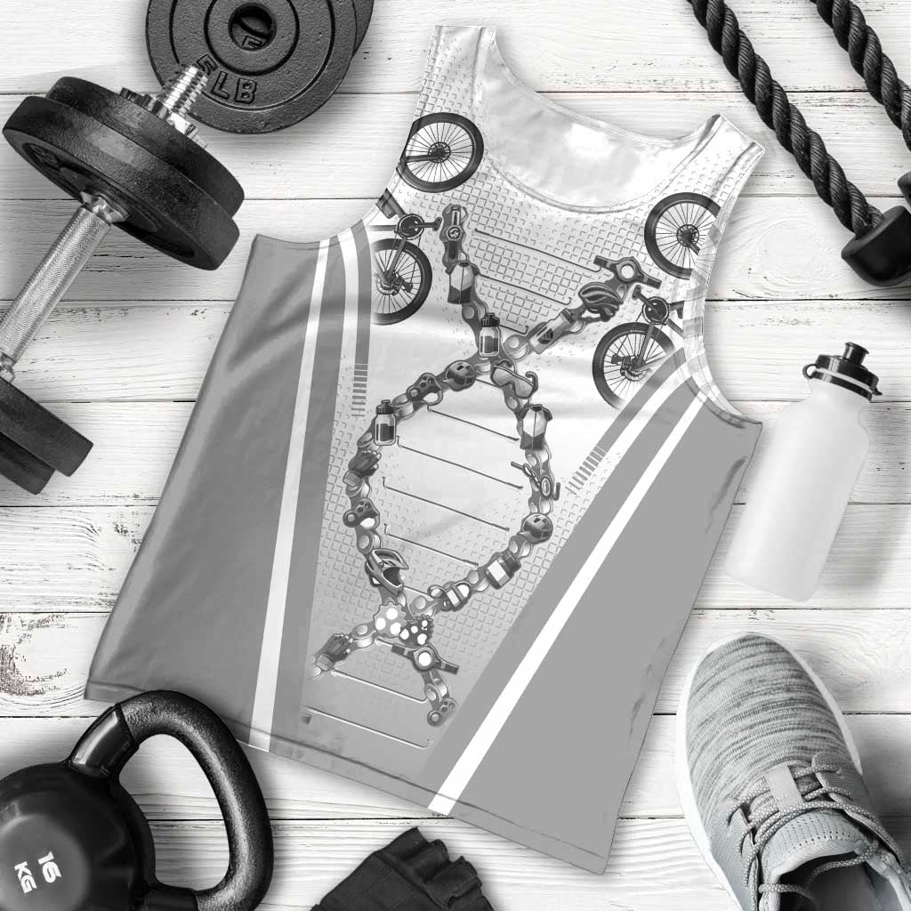 Personalized Cycling Men Tank Top Its In My DNA - Wonder Print Shop