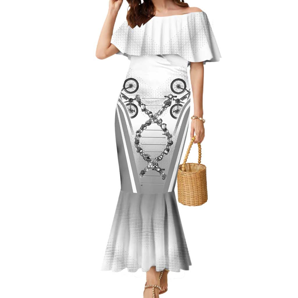 Personalized Cycling Mermaid Dress Its In My DNA - Wonder Print Shop