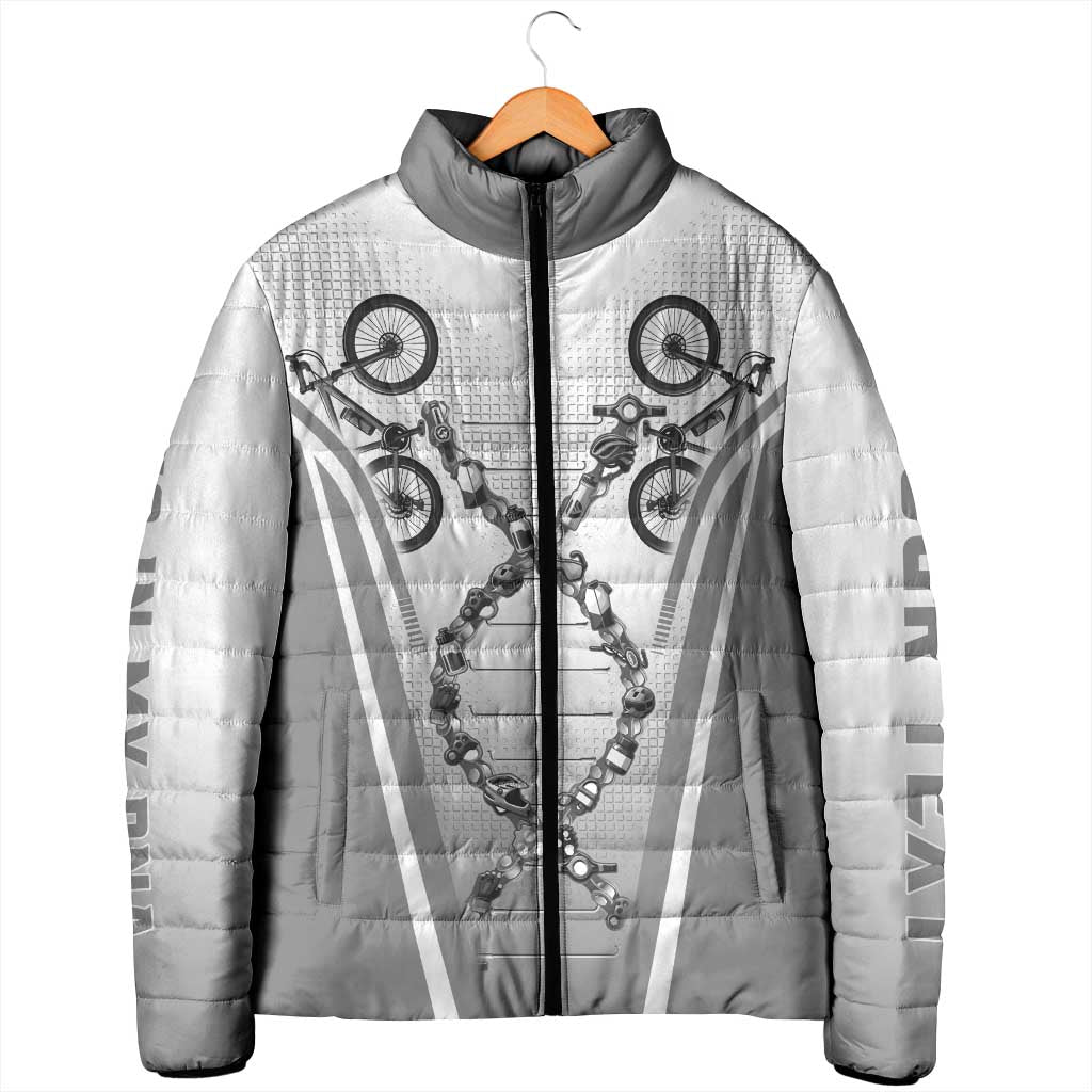 Cycling Padded Jacket Its In My DNA - Wonder Print Shop