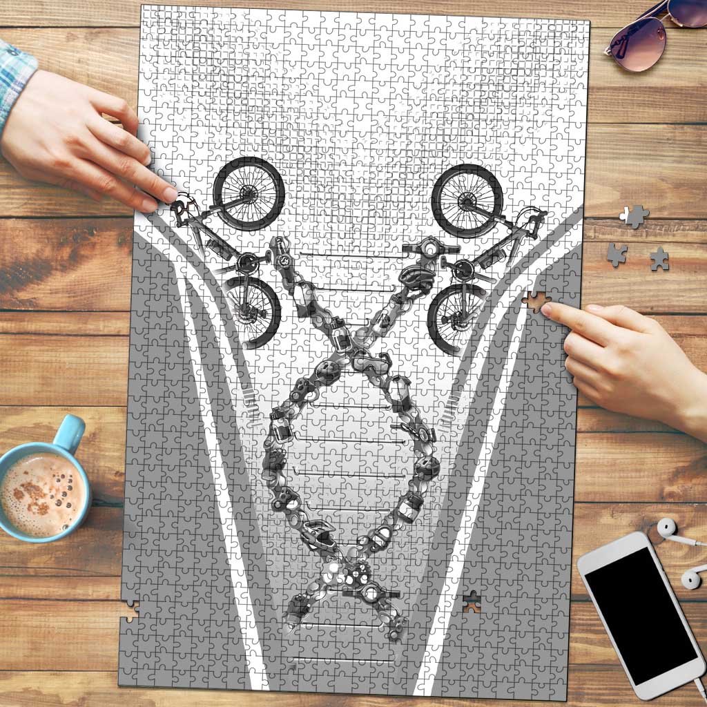 Cycling Puzzle Its In My DNA - Wonder Print Shop