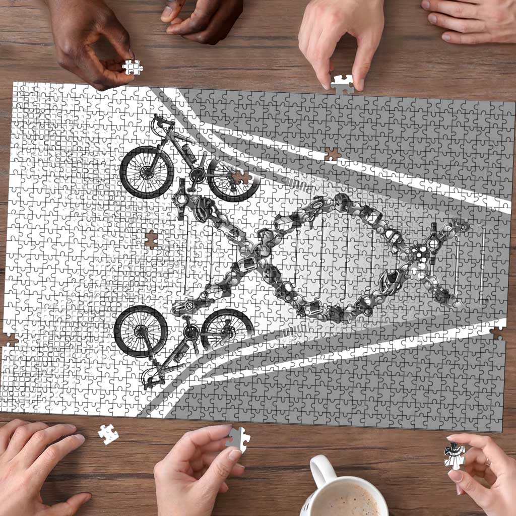 Cycling Puzzle Its In My DNA - Wonder Print Shop