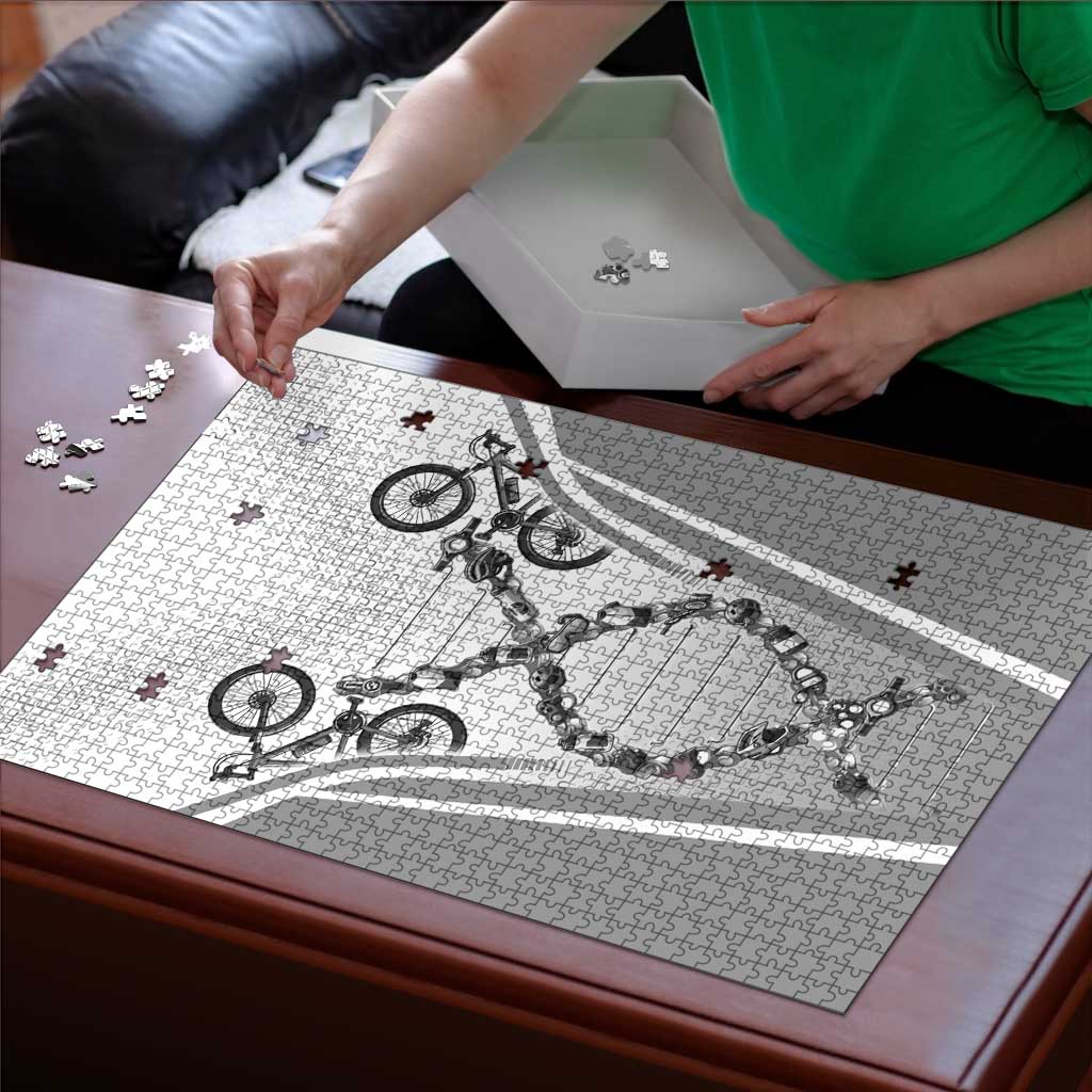 Cycling Puzzle Its In My DNA - Wonder Print Shop