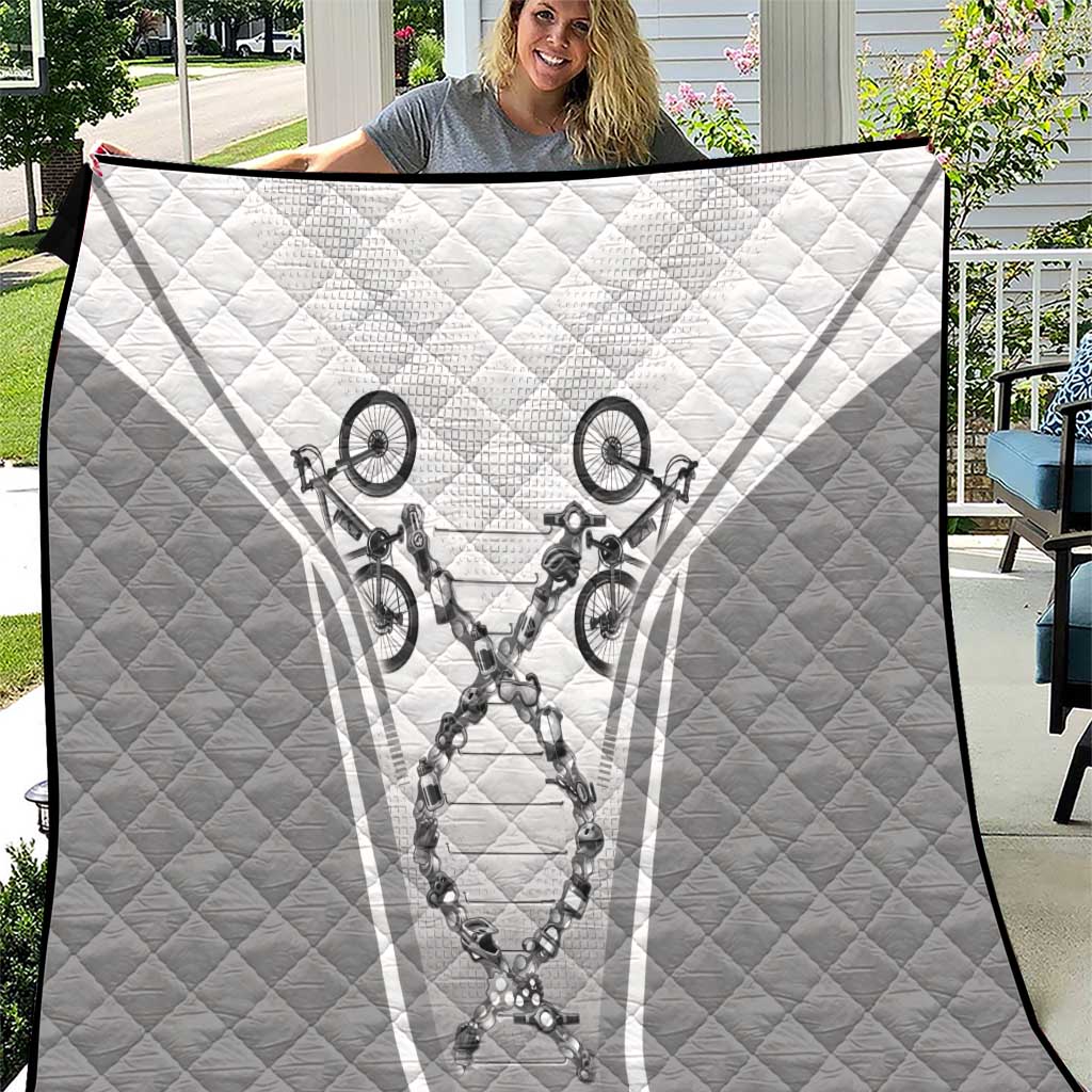 Personalized Cycling Quilt Its In My DNA - Wonder Print Shop