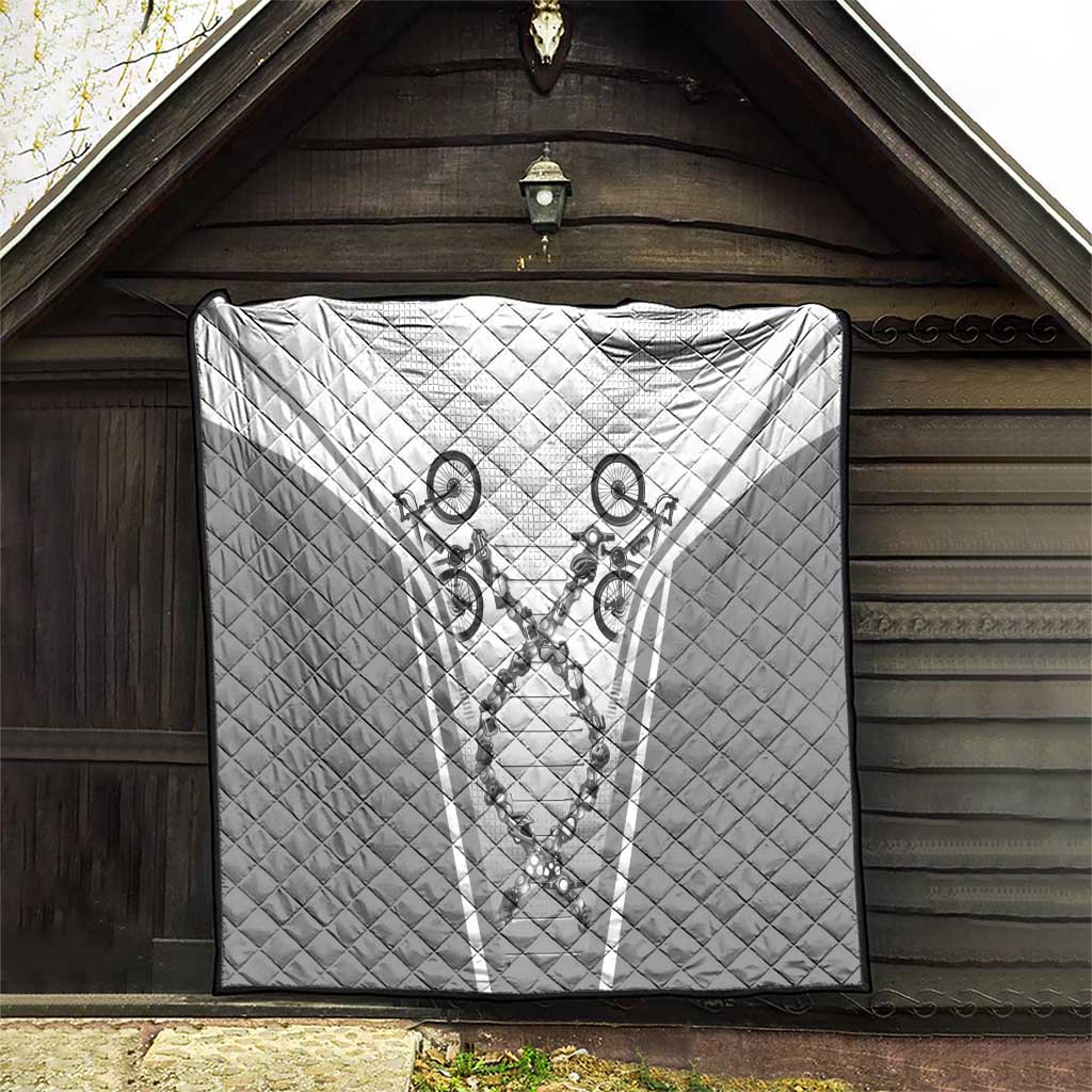 Personalized Cycling Quilt Its In My DNA - Wonder Print Shop