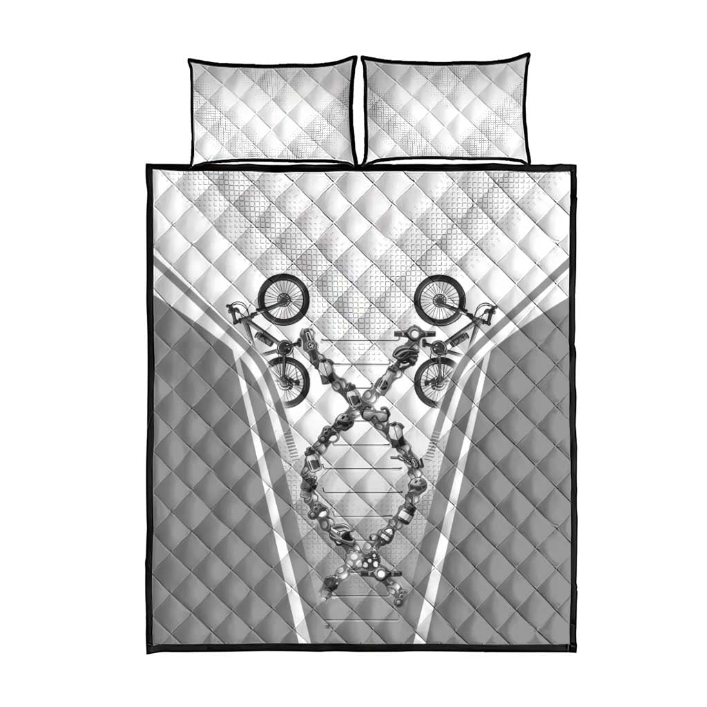 Personalized Cycling Quilt Bed Set Its In My DNA - Wonder Print Shop