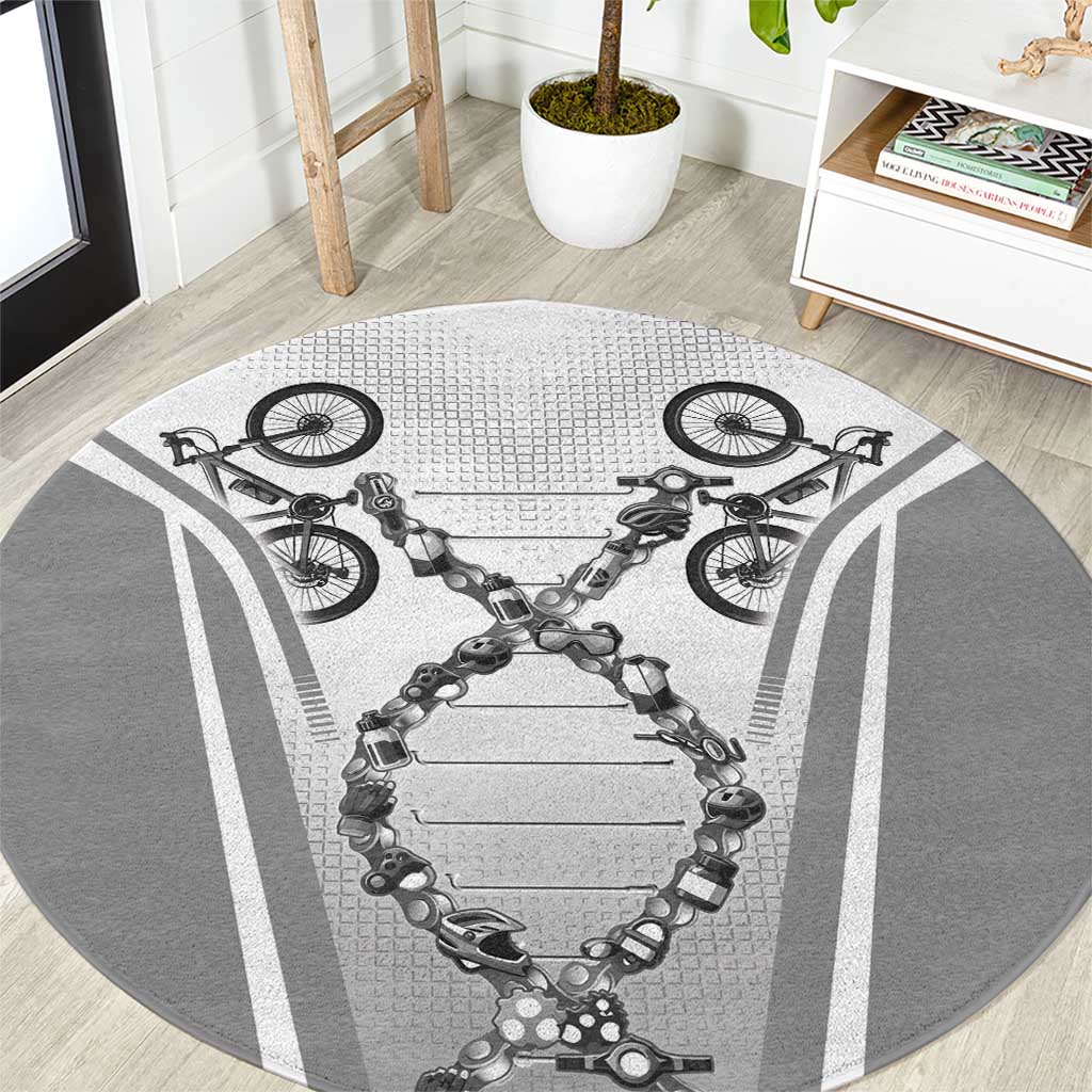 Personalized Cycling Round Carpet Its In My DNA - Wonder Print Shop