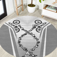 Personalized Cycling Round Carpet Its In My DNA - Wonder Print Shop