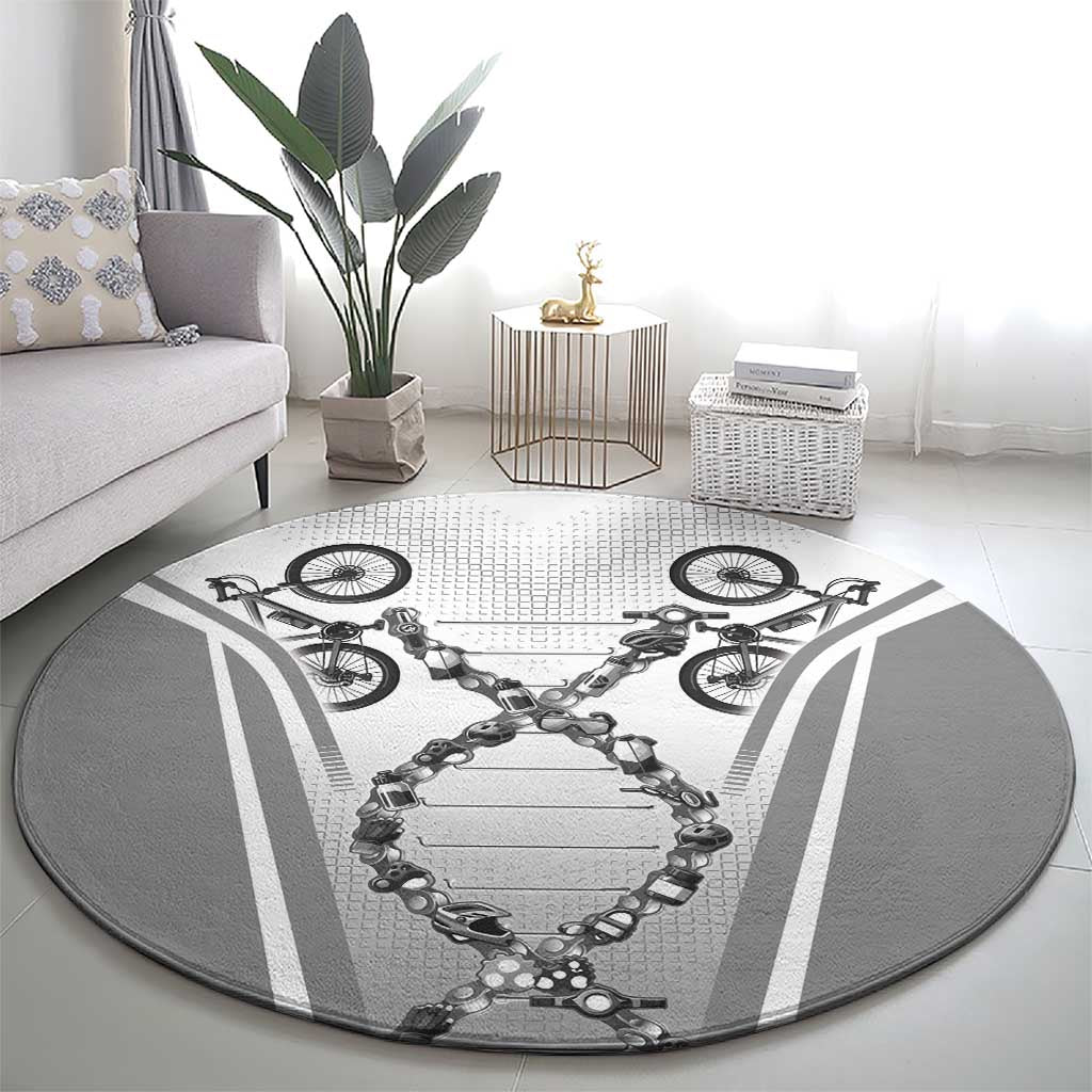 Personalized Cycling Round Carpet Its In My DNA - Wonder Print Shop
