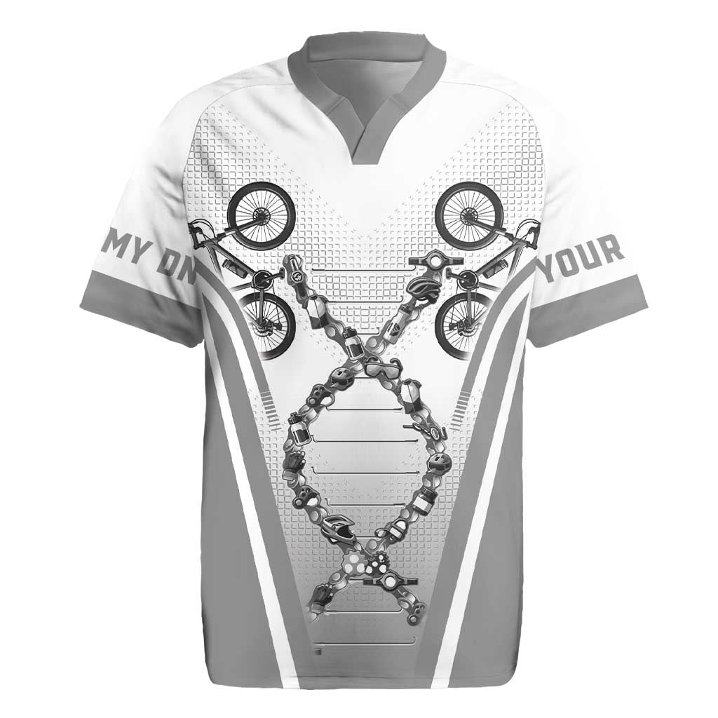 Personalized Cycling Rugby Jersey Its In My DNA - Wonder Print Shop