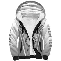 Personalized Cycling Sherpa Hoodie Its In My DNA - Wonder Print Shop