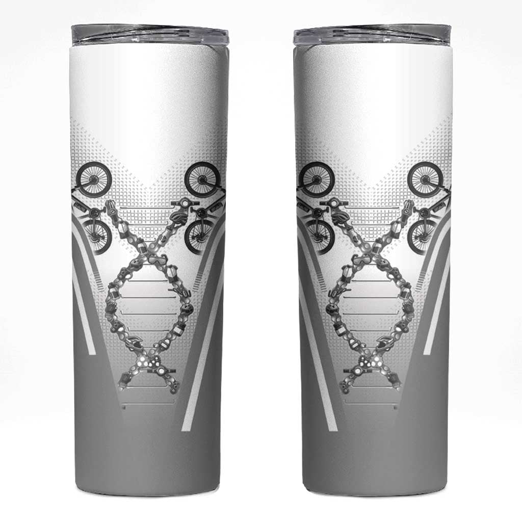 Personalized Cycling Skinny Tumbler Its In My DNA - Wonder Print Shop