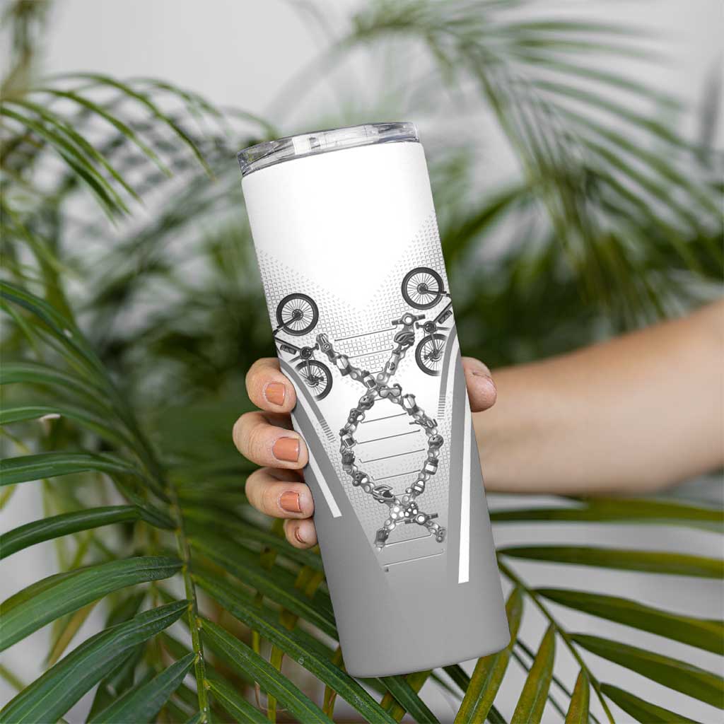 Personalized Cycling Skinny Tumbler Its In My DNA - Wonder Print Shop