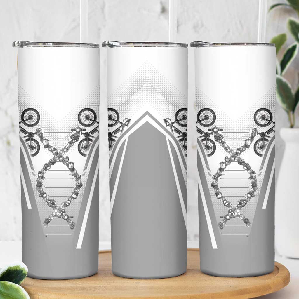 Personalized Cycling Skinny Tumbler Its In My DNA - Wonder Print Shop