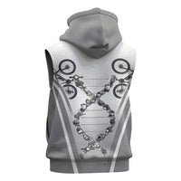 Cycling Sleeveless Hoodie Its In My DNA - Wonder Print Shop