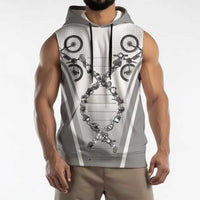 Cycling Sleeveless Hoodie Its In My DNA - Wonder Print Shop