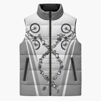 Cycling Sleeveless Puffer Jacket Its In My DNA - Wonder Print Shop